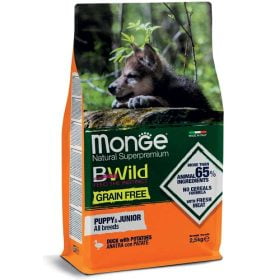 Monge BWild Grain Free Puppy Pato & Batata