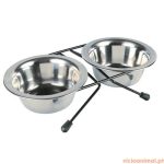 Suporte Duplo c/ Taças em Inox