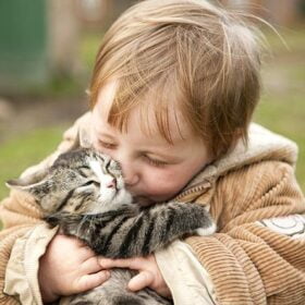 Crianças com animais de estimação adquirem qualidades maravilhosas!